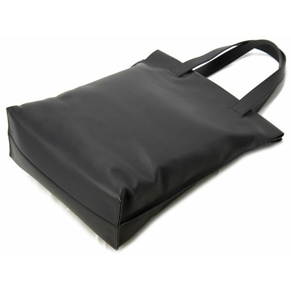 Loewe Shopper Bag Leather Black White - Picture 2 of 6